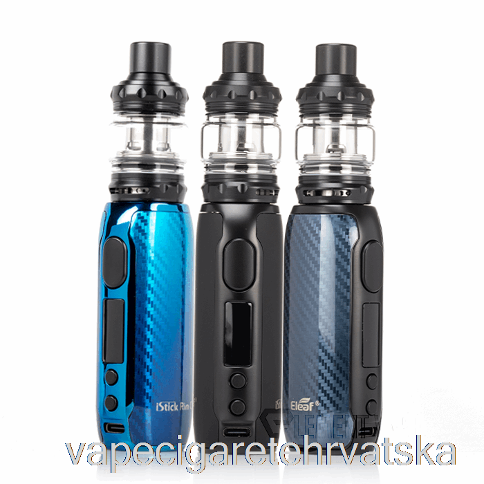 Vape Cigarete Eleaf Istick Rim C 80w Starter Kit Rainbow